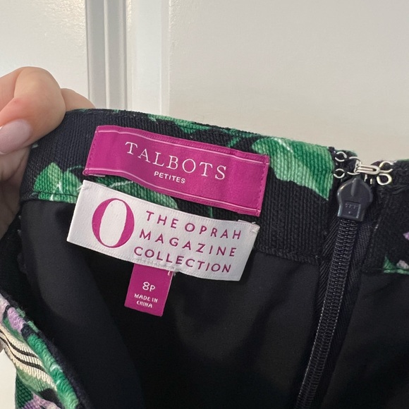 Talbots Oprah Magazine Floral Skirt - Picture 6 of 7